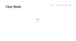 Desktop Screenshot of clearbooksltd.com